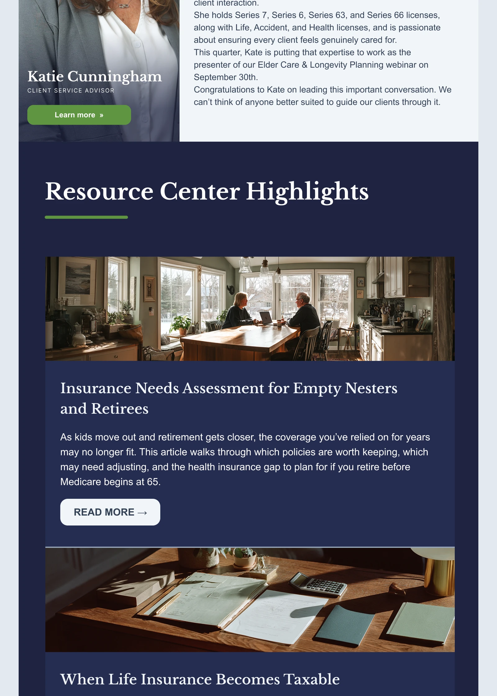 Newsletter September · Email