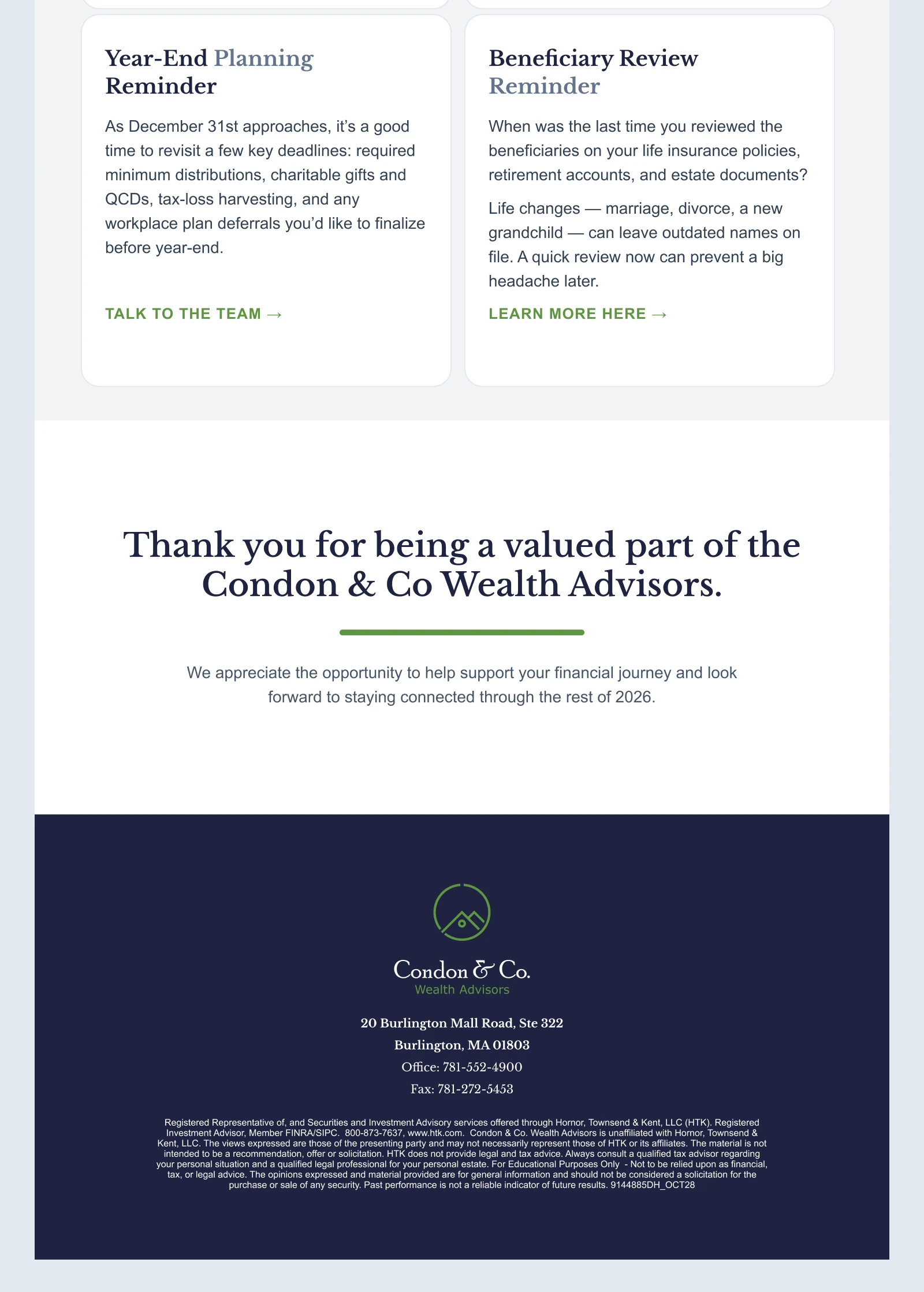 Newsletter September · Email