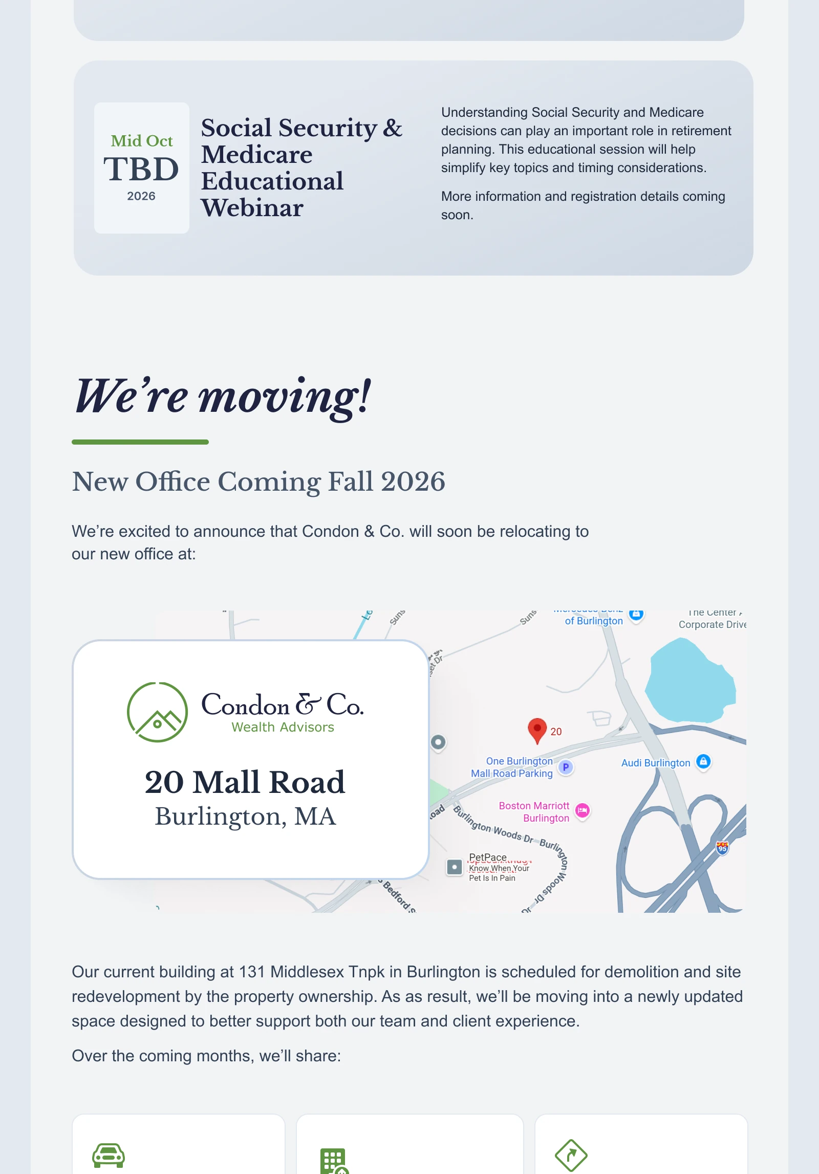 Quarterly Update · Email