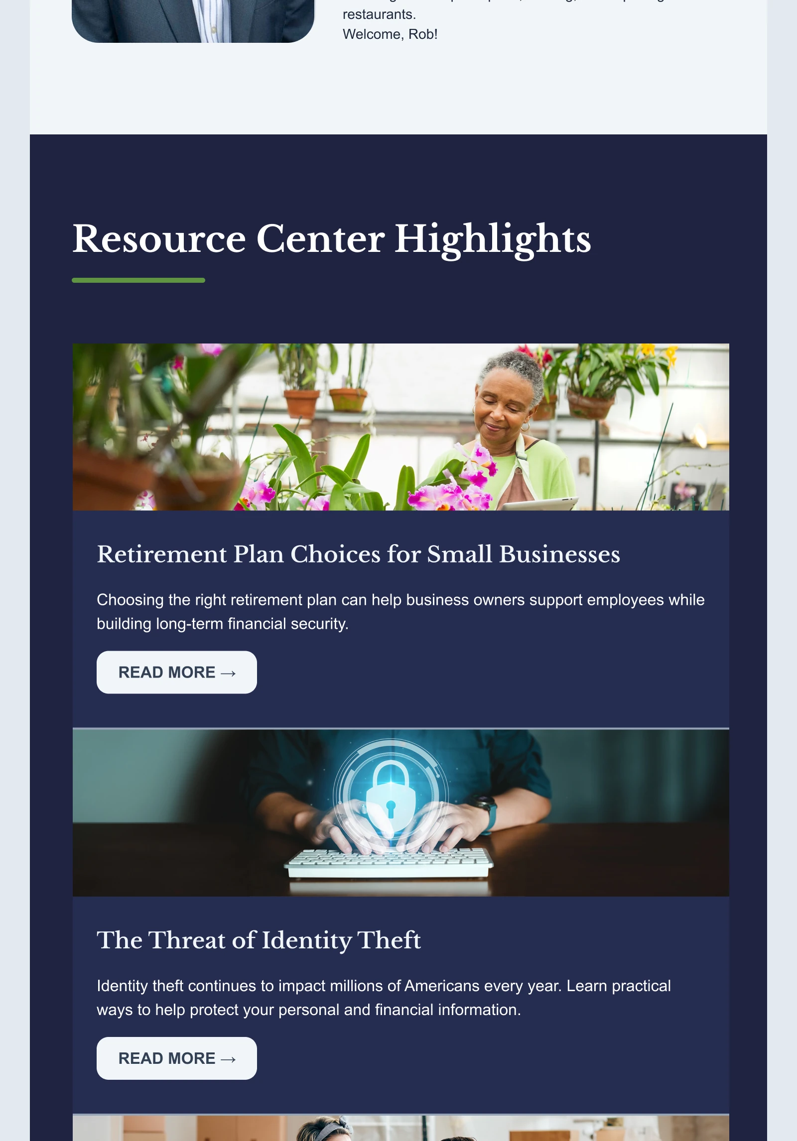 Quarterly Update · Email