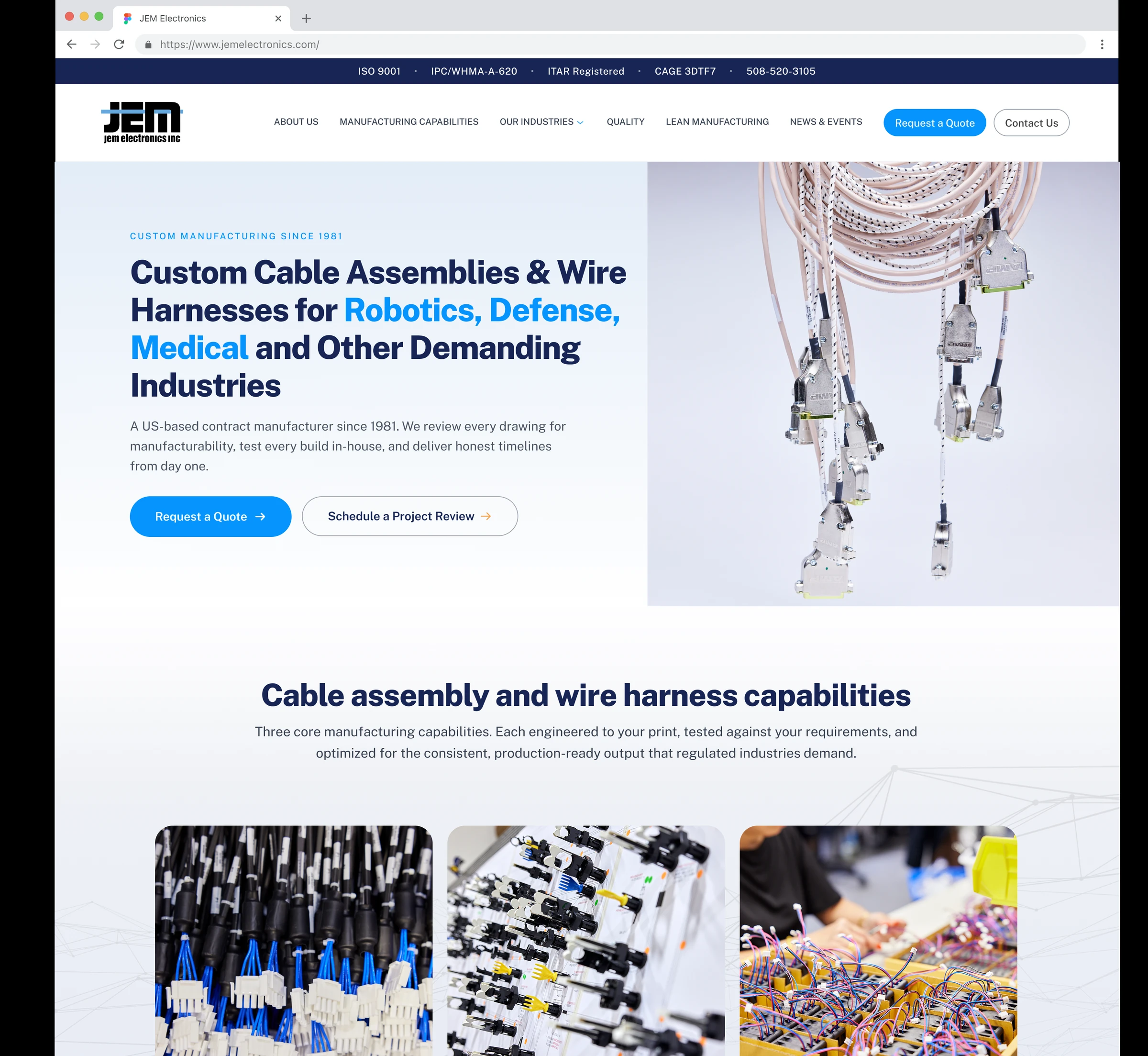 V3 Homepage · Desktop