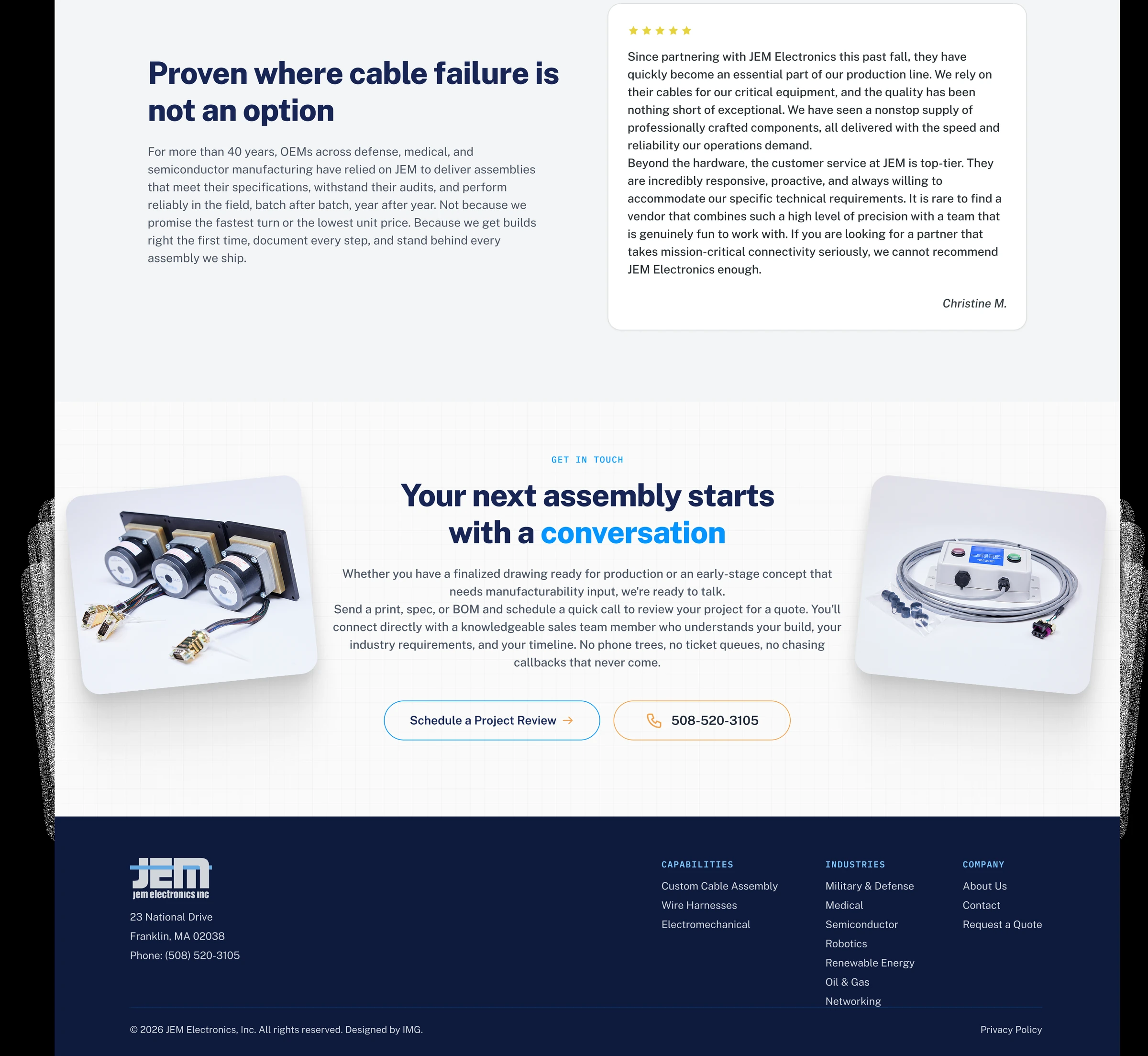 V3 Homepage · Desktop