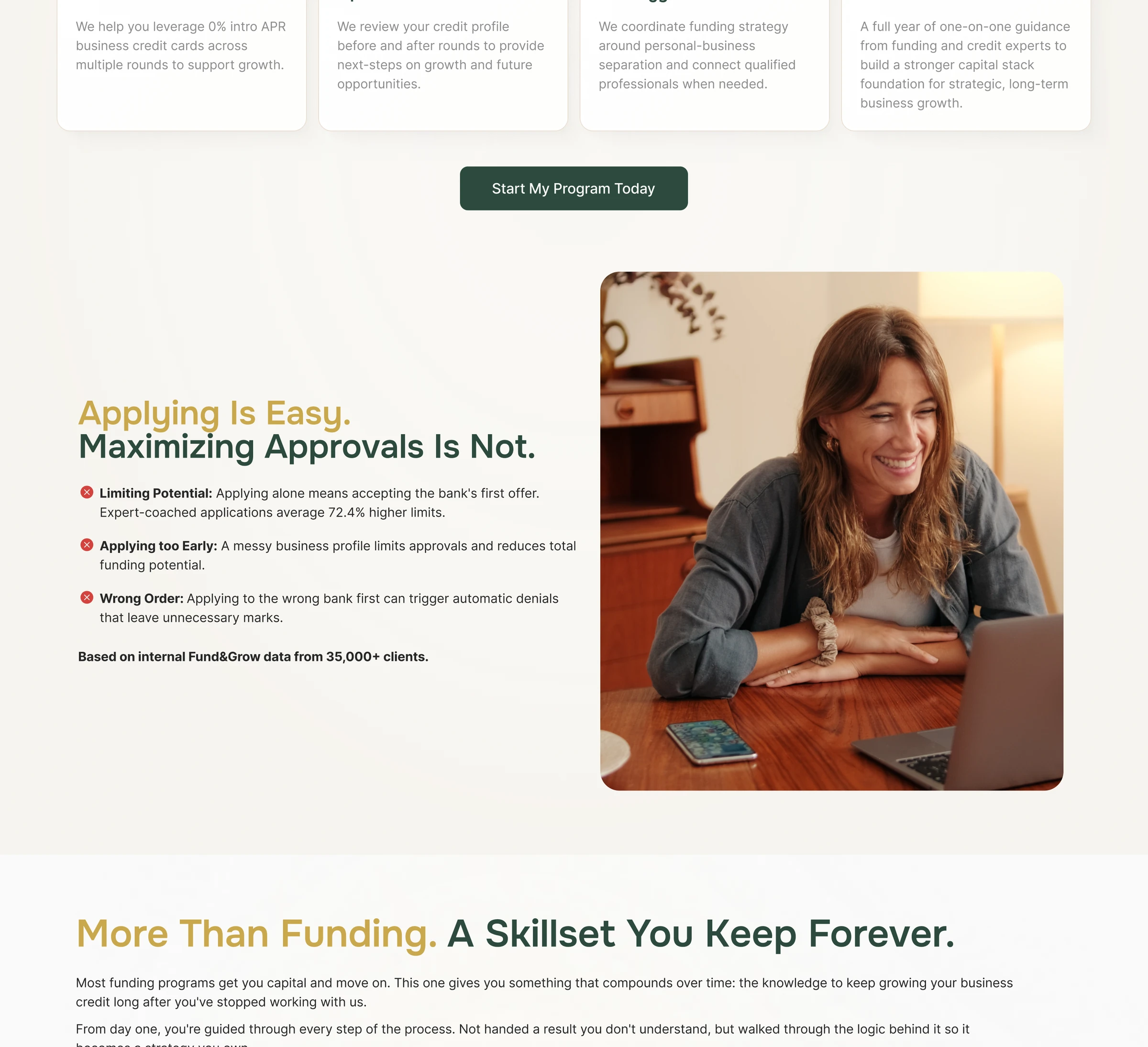Homepage · Desktop