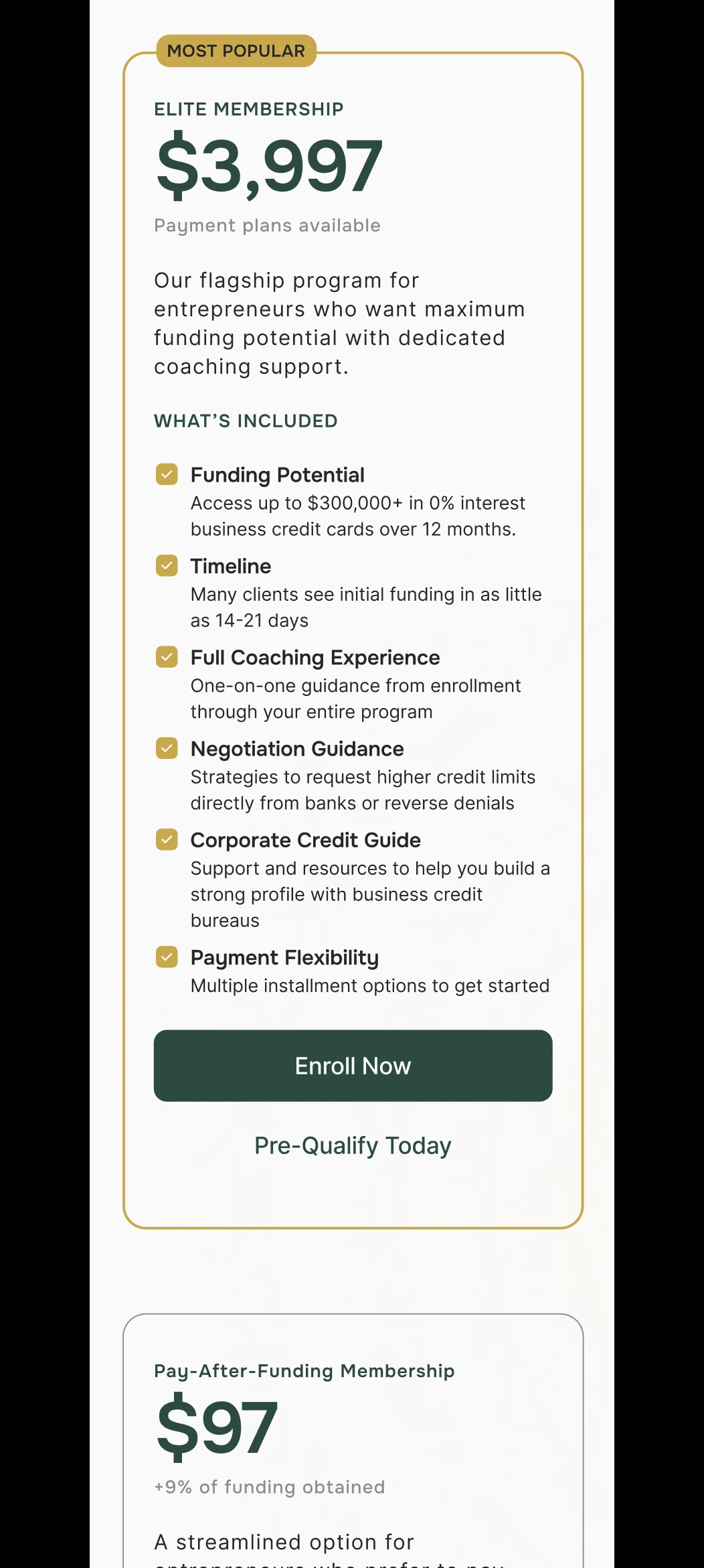 Programs Mobile · Mobile