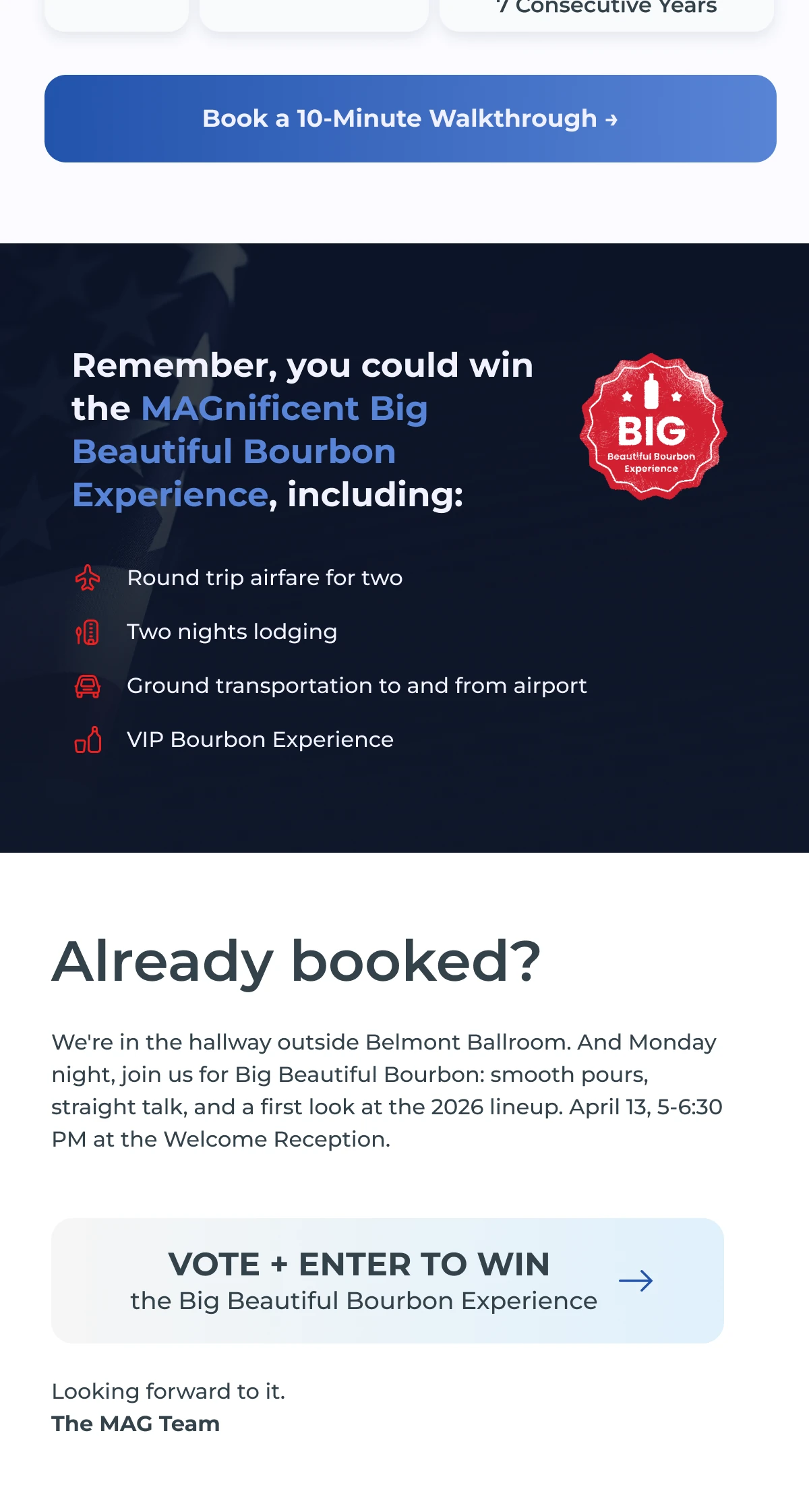 Event Email 2 · Email