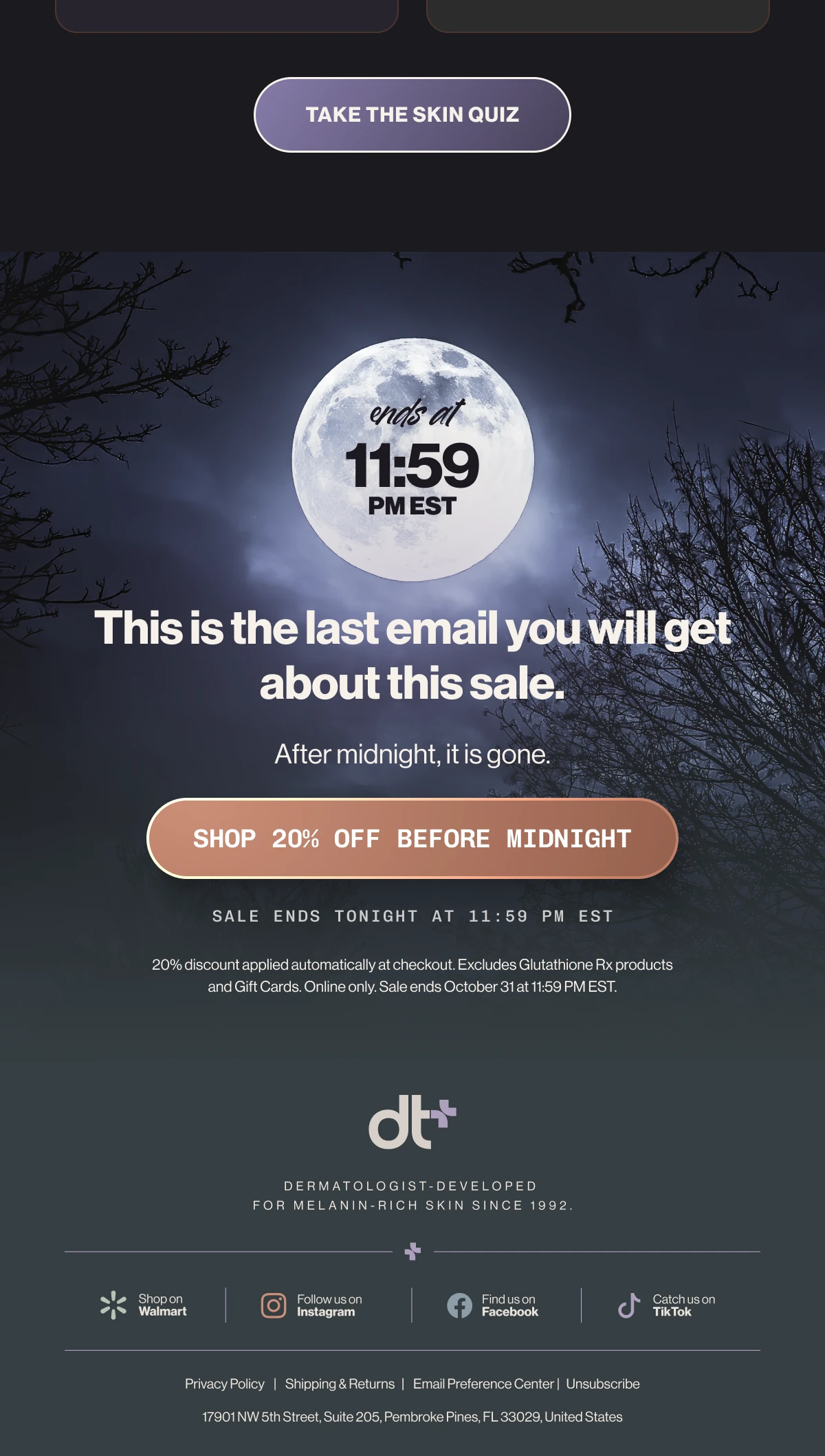 Halloween Last Chance Email · Email